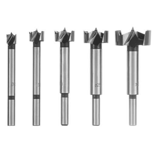 Jogo de brocas 10 a 35 mm para fechadura com 5 peças - FORSTNER Jogo de brocas 10 a 35 mm para fechadura com 5 peças - FORSTNER