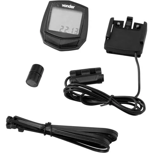 Velocímetro digital para bicicleta multifunções