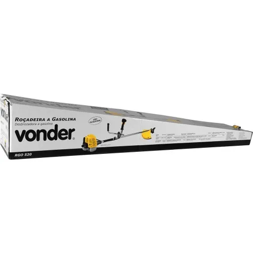 Roçadeira a gasolina 1.9hp 52cc 2 tempos - RGO520 - Vonder