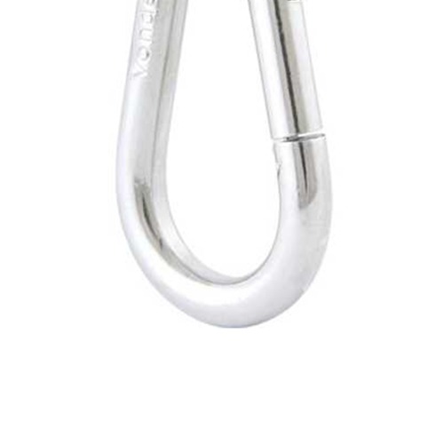 Mosqueto com trava 7 mm x 70 mm 