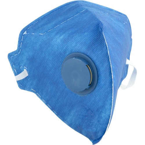 Mscara de proteo com vlvula PFF2 RDV 2202 azul 
