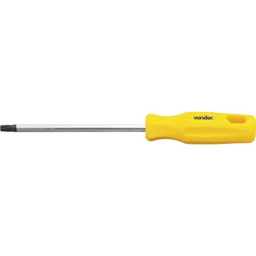 Chave hexalobular reta T40 com cabo 