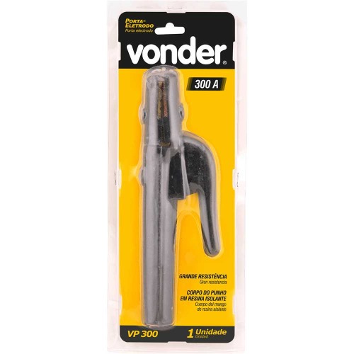 Porta eletrodo capacidade 300 amperes - VP 300