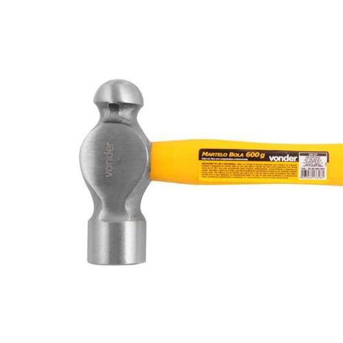 Martelo bola 600 g com cabo de fibra Martelo bola 600 g com cabo de fibra