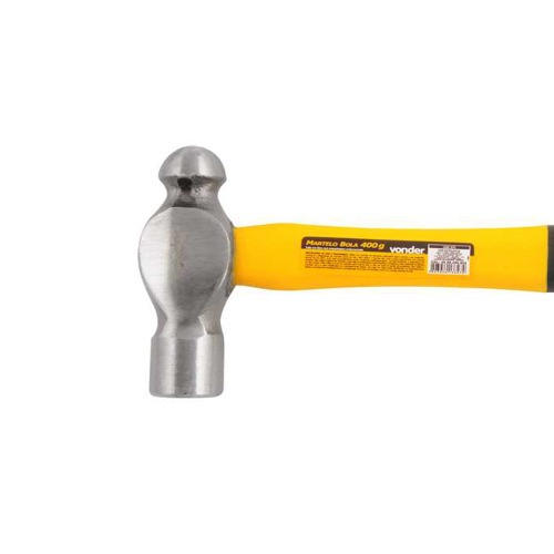 Martelo bola com cabo de fibra 400 g 