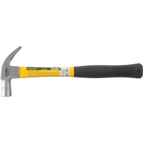 Martelo unha polido 20 mm com cabo de fibra Martelo unha polido 20 mm com cabo de fibra