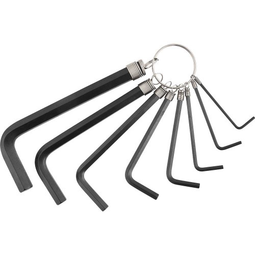 Jogo chave allen 2 a 10 mm com 08 peas