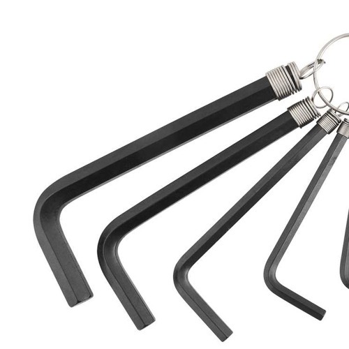 Jogo chave allen 2 a 10 mm com 08 peas