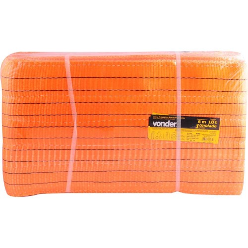 Cinta plana para elevação de carga até 10 toneladas 6 metros - CE1060 Cinta plana para elevação de carga até 10 toneladas 6 metros - CE1060