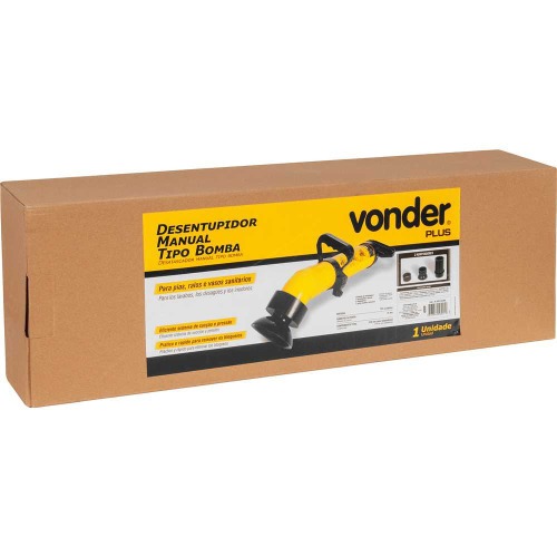 Desentupidor manual tipo bomba