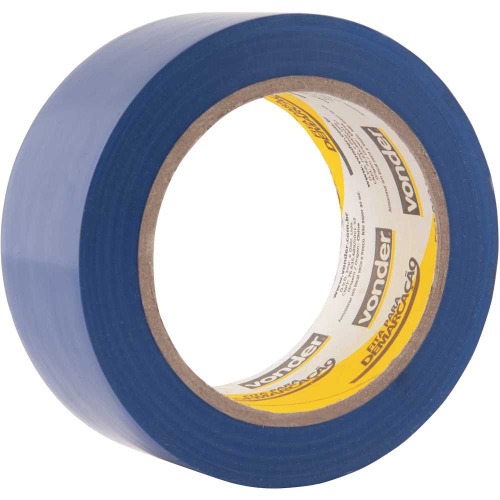 Fita adesiva para demarcação 48 mm x 30 m azul Fita adesiva para demarcação 48 mm x 30 m azul