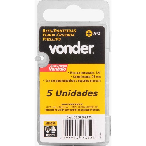 Jogo de bits philips encaixe 1/4