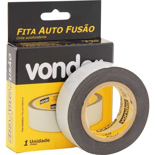 Fita isolante auto fus�o de 19 mm x 2 metros