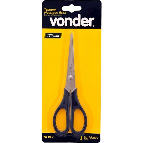 Tesoura manual reta de uso geral 170 mm - TR017 Tesoura manual reta de uso geral 170 mm - TR017