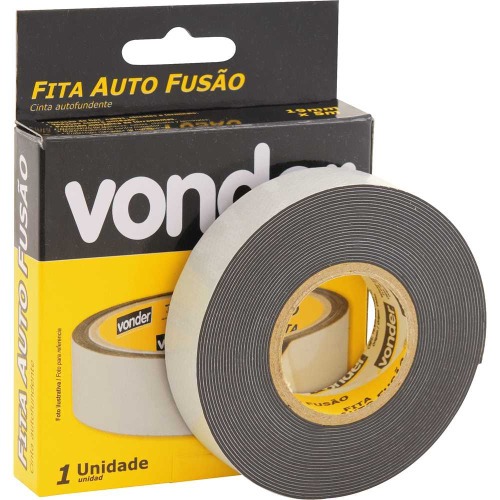 Fita isolante auto fuso de 19 mm x 5 metros