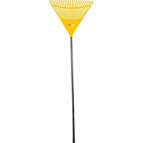 Vassoura plástica para grama 24 dentes com cabo Vassoura plástica para grama 24 dentes com cabo