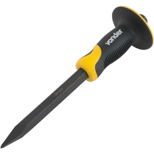 Ponteiro manual sextavado 250 mm com empunhadura