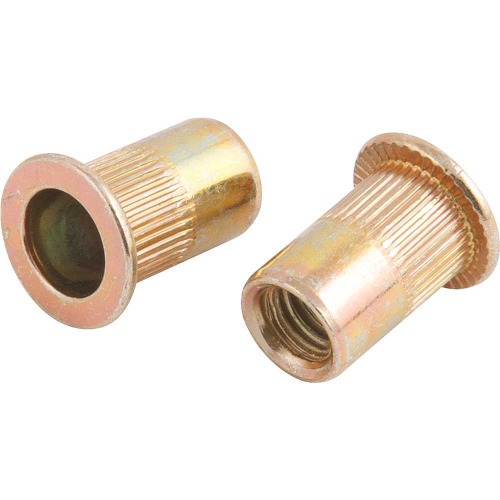 Rebite de rosca M6 com 10 peas em ao carbono 