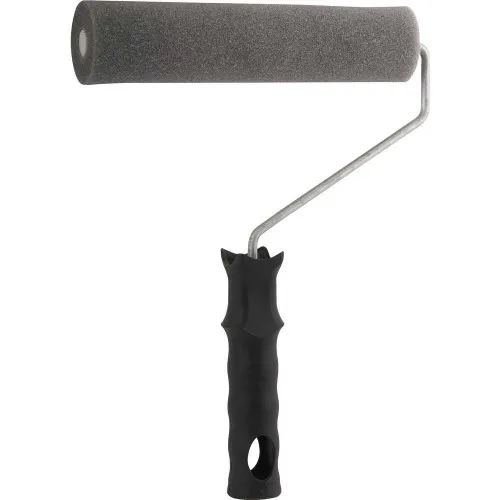 Rolo de espuma para pintura com suporte de 15 cm