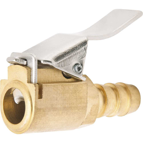 Bico simples para encher pneus com presilha Bico simples para encher pneus com presilha