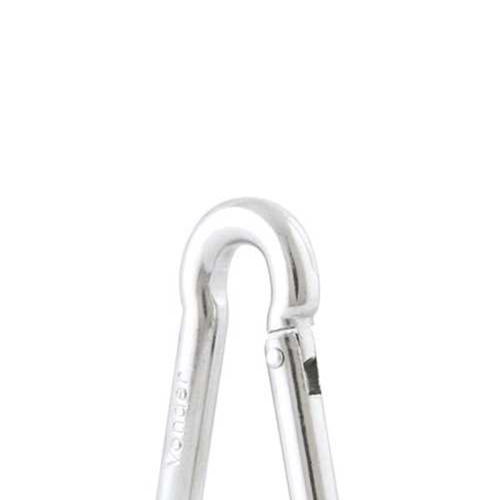 Mosquetão com trava 4 x 40 mm Mosquetão com trava 4 x 40 mm