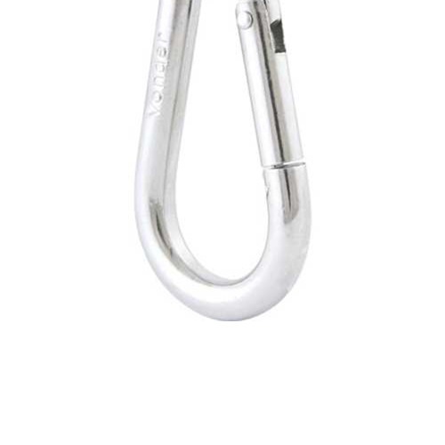 Mosquetão com trava 4 x 40 mm Mosquetão com trava 4 x 40 mm