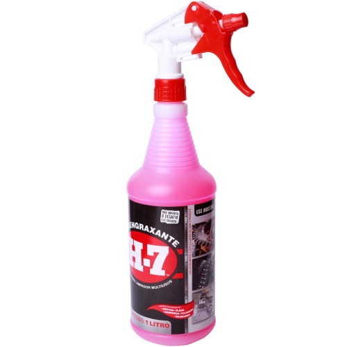 Desengraxante para limpeza em geral 1 litro - H-7 Desengraxante para limpeza em geral 1 litro - H-7