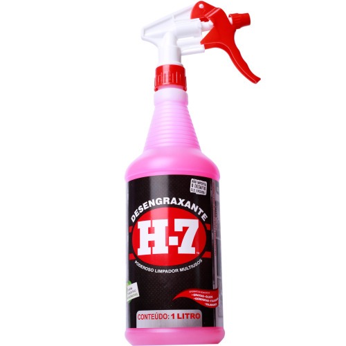 Desengraxante para limpeza em geral 1 litro - H-7 Desengraxante para limpeza em geral 1 litro - H-7