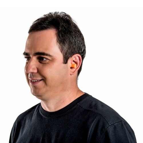 Protetor auditivo de espuma sem cordão Protetor auditivo de espuma sem cordão