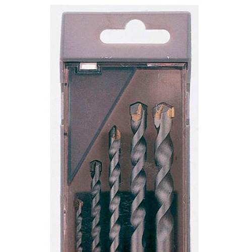 Jogo de broca de w�dea 4 a 10 mm para concreto com 5 pe�as - D-03894