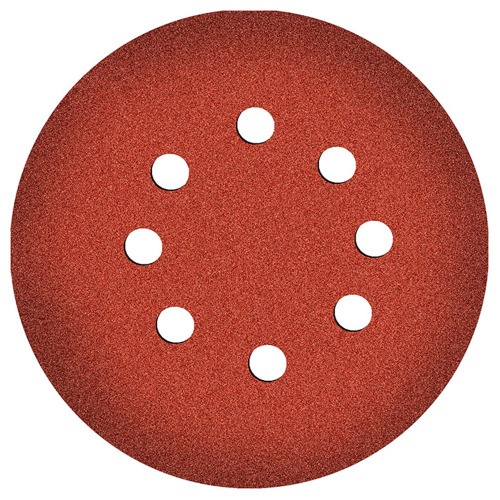 Disco de lixa com plumas 125 mm 10 peças Disco de lixa com plumas 125 mm 10 peças