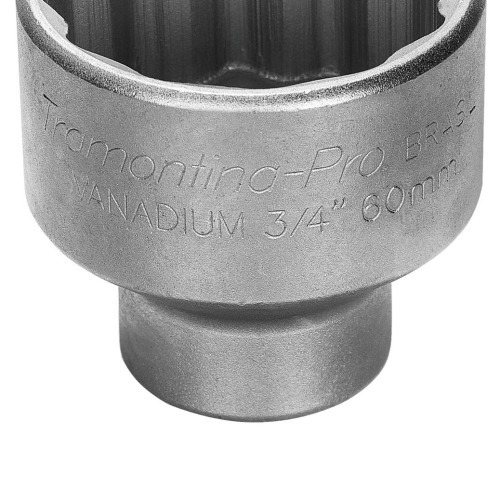 Soquete estriado 19 mm encaixe 3/4