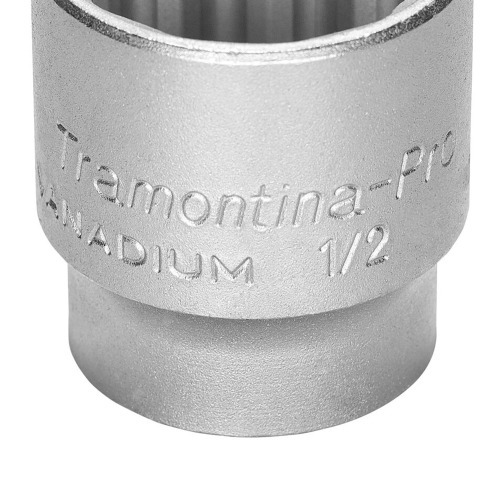 Soquete estriado 22 mm encaixe 1/2