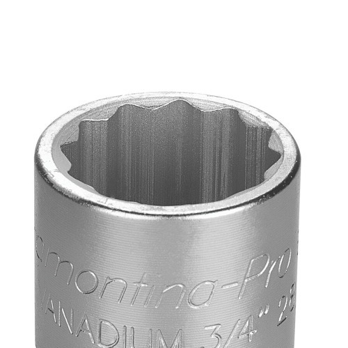 Soquete estriado 28 mm encaixe 3/4