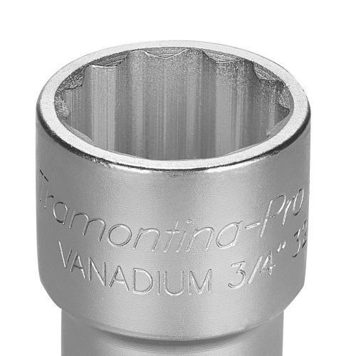 Soquete estriado 32 mm encaixe 3/4