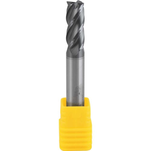 Fresa de topo toroidal 10 mm 4 cortes aço rápido Fresa de topo toroidal 10 mm 4 cortes aço rápido