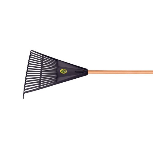 Vassoura pl�stica 18 dentes com cabo de 120 cm