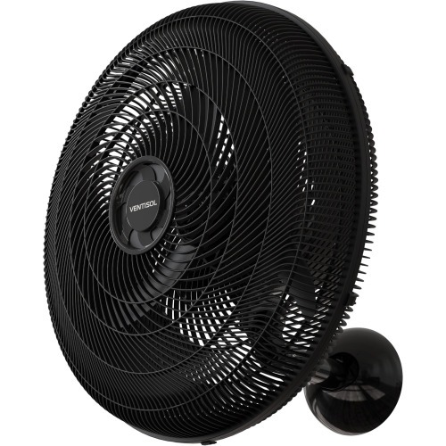 Ventilador de parede 50 cm oscilante preto 14063 - NEW  110V Ventilador de parede 50 cm oscilante preto 14063 - NEW  110V