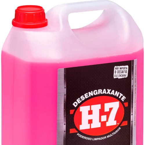 Desengraxante para limpeza em geral 5 litros - H-7 Desengraxante para limpeza em geral 5 litros - H-7