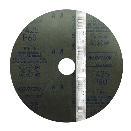 Disco de lixa de fibra 180 x 22 mm - F425 Disco de lixa de fibra 180 x 22 mm - F425