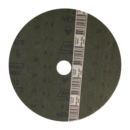 Disco de lixa de fibra 180 x 22 mm - F212