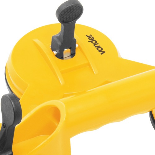 Ventosa tripla em pl�stico ABS capacidade 75 kg