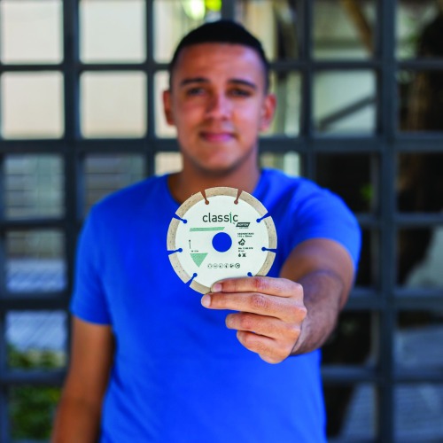 Disco diamantado segmentado 110 x 20 mm para concreto - Classic