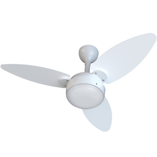 Ventilador de teto 3 pás Inverter dupla face branco/cinza com controle remoto - Elluz  110V/220V Ventilador de teto 3 pás Inverter dupla face branco/cinza com controle remoto - Elluz  110V/220V