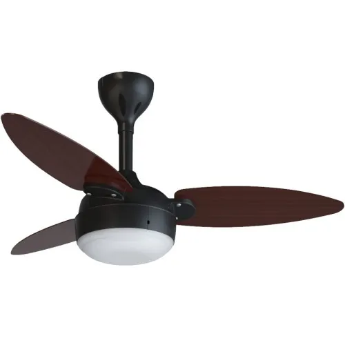 Ventilador de teto 3 pás dupla face com controle remoto - Elluz Inverter  110V/220V