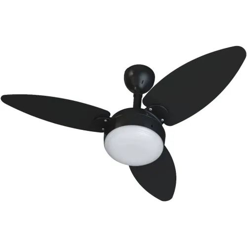 Ventilador de teto 3 pás dupla face com controle remoto - Elluz Inverter  110V/220V