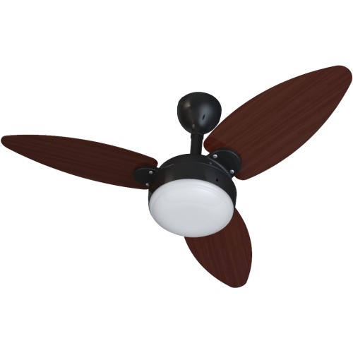 Ventilador de teto 3 ps dupla face com controle remoto - Elluz Inverter  110V/220V