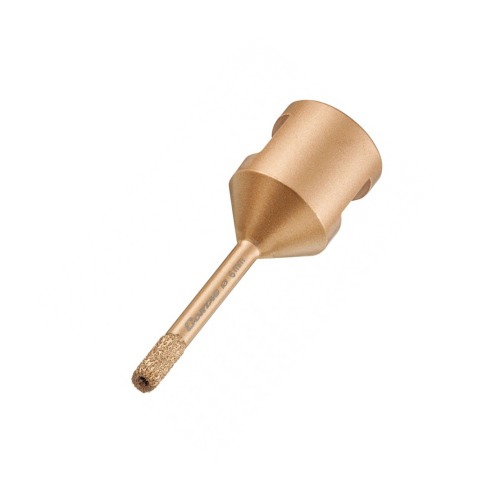 Serra copo diamantada 6 mm para esmerilhadeira rosca M14