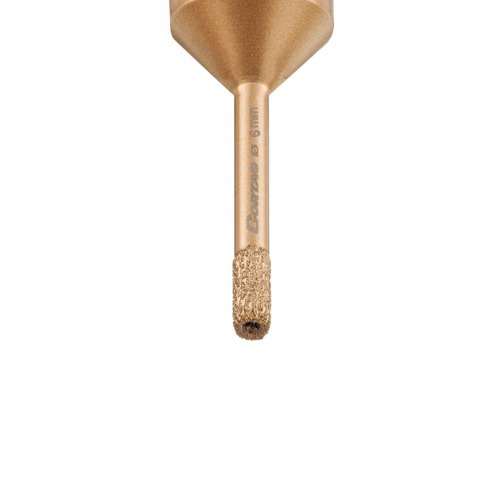 Serra copo diamantada 6 mm para esmerilhadeira rosca M14