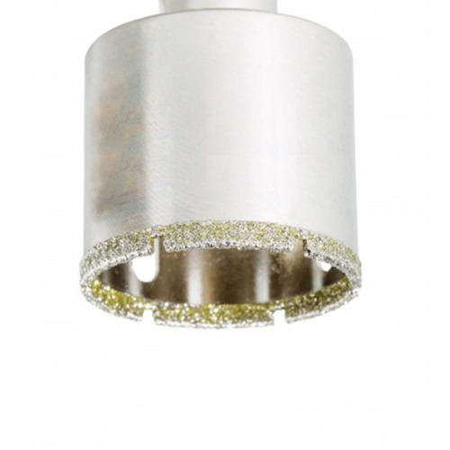 Serra copo diamantada 40mm para furadeira com haste sextavada 